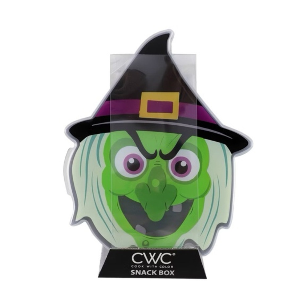Cook nwt With Color Witch Halloween Snackle Box Food Storage Container